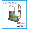 Automatic shoe sole Cleaning Machine for Air shower with handrail